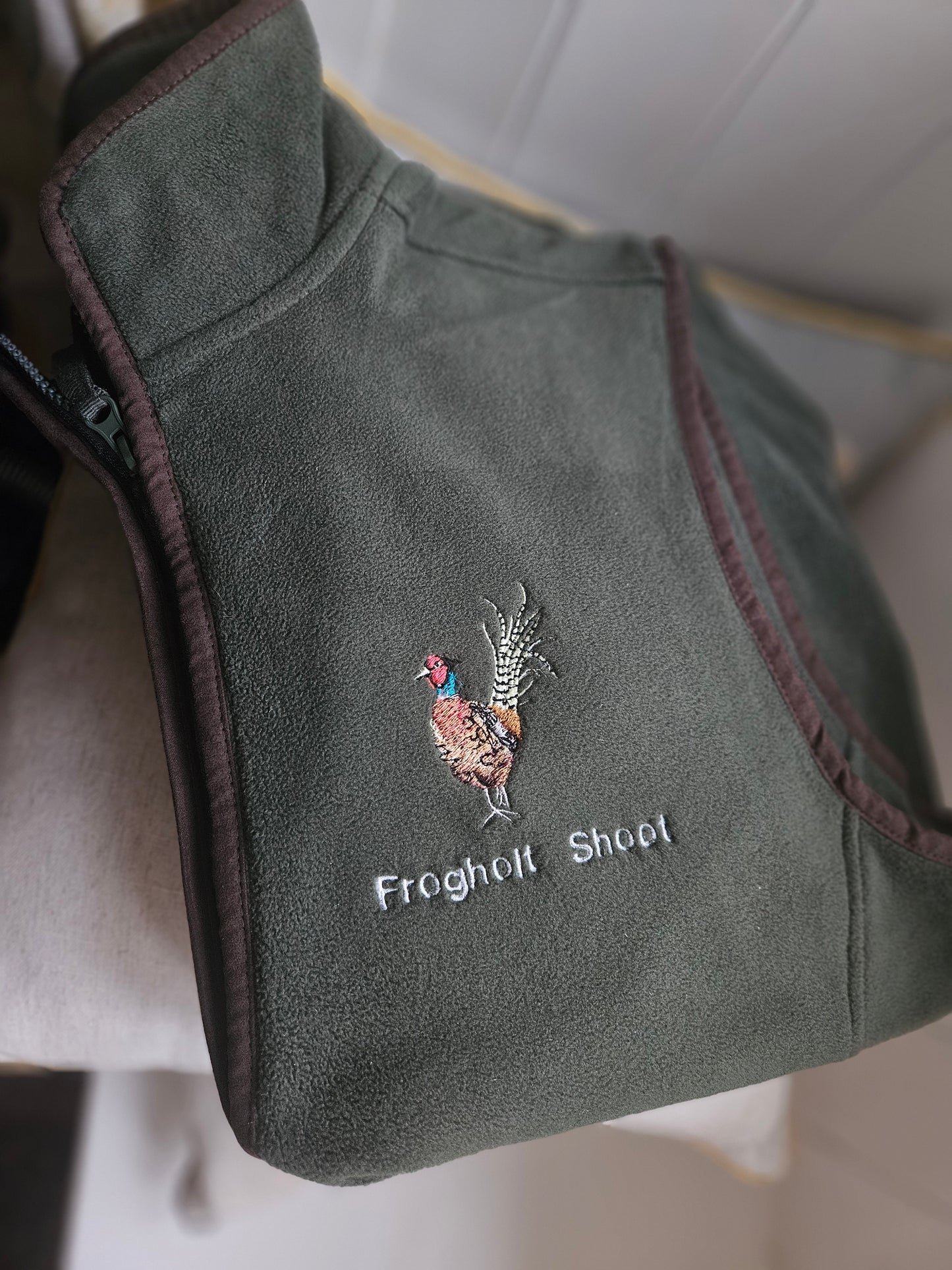 Embroidered Gilet -  (women's)