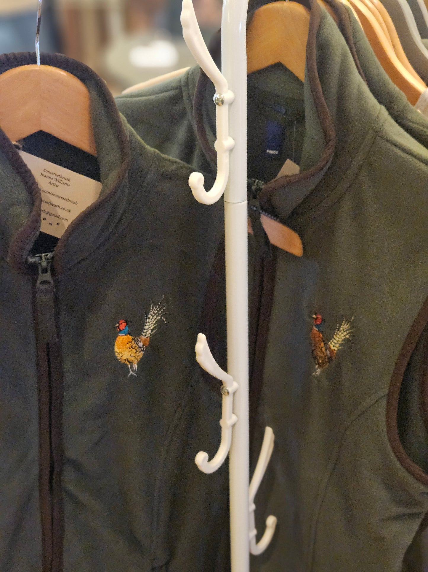 Embroidered Gilet -  (women's)